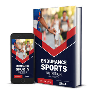 endurance sports nutrition certification book cover